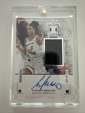 2025 WNBA Impeccable Satou Sabally Elegance Jersey Autographs /99