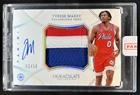 2023-24 Panini Immaculate Tyrese Maxey Retro Premium Patch Auto #/10 76ers
