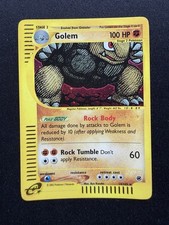 Pokemon Card Golem 14/165 Holo Rare Expedition Base Set E Series Original WOTC on eBay