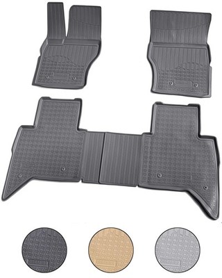 3D Gummi Fussmatten für RANGE ROVER | kurzer Radstand LG L405 ab 2012 passgenau