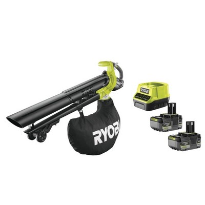Ryobi OBV18 Staubsauger mit bürstenlosem Gebläse, 18 V ONE+ Batteriesatz 2 x