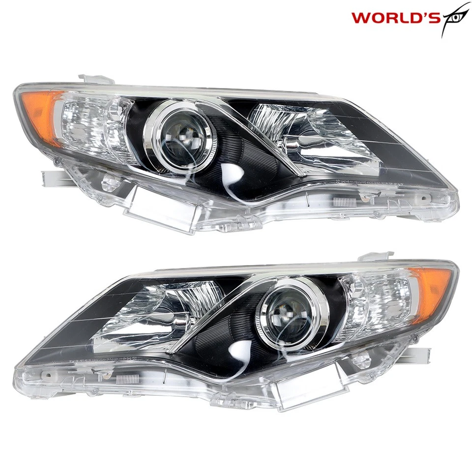 Conjunto de faros de repuesto izquierdo+derecho para Toyota Camry 2012-2014 Foto 2 de 4