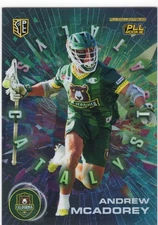 2025 PLL Lacrosse Flagship Andrew Mcadorey Catalyst Case Hit SSP Redwoods RARE