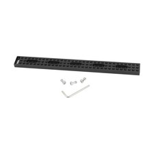 30CM Extended Cheese Baseplate MultiHole Mounting Plate 1/4 Screws for Camera