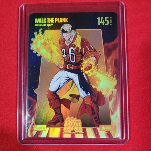 Walk The Plank Bo Jackson Battle Arena Fire Grill 52 Doug Plank Chicago Bears