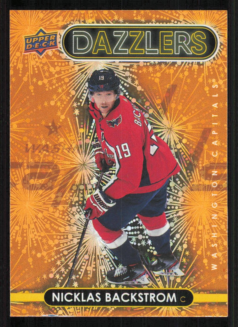 2021-22 Upper Deck Dazzlers Orange #DZ147 Nicklas Backstrom