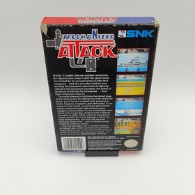 Mechanized Attack Nintendo Entertainment System NES SNK 1990 CIB COMPLETE