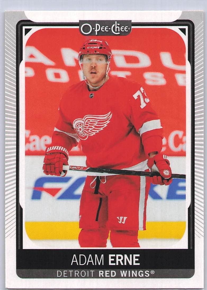 2021-22 O-Pee-Chee #192 Adam Erne