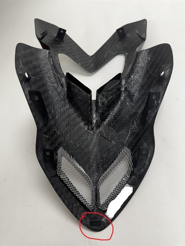 2007-2012 Ducati Hypermotard 1100 796 Carbon Fiber Front Head Cowl SPECIAL