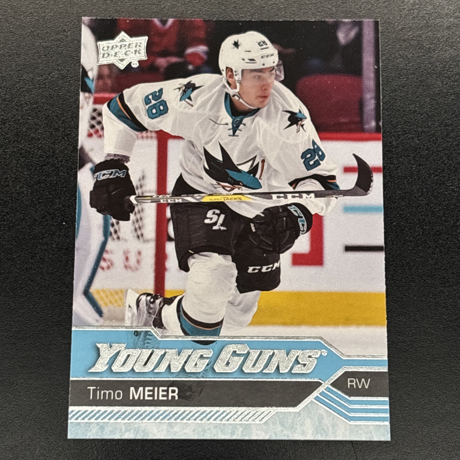 2016-17 Upper Deck - Young Guns Timo Meier #479 (RC) Rookie Sharks Devils