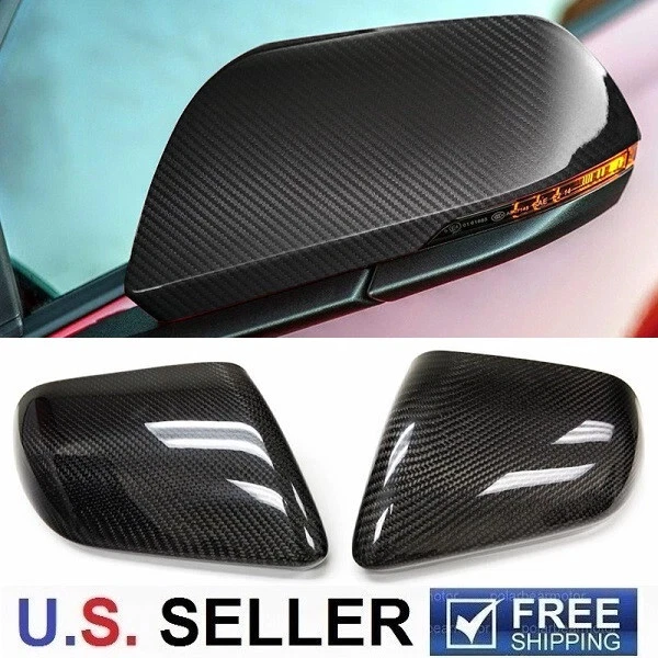 CARBON FIBER SIDE MIRROR COVER CAP FOR 2015-2023 FORD MUSTANG WITH LED SIGNAL
Opens in a new window