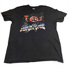 Jim Henson THE MUPPETS Animal Heavy Metal T-Shirt L