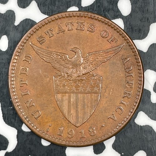 1918-S U.S. Philippines 1 Centavo Lot#F8583