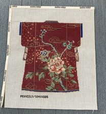 PRINCELY Hand Painted Needlepoint Canvas KIMONO 14"x 12" #KMS4005