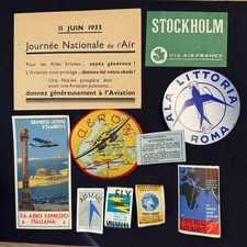 Lotto Di 10 Bagaglio Antiche/Vintage / Lotto 13