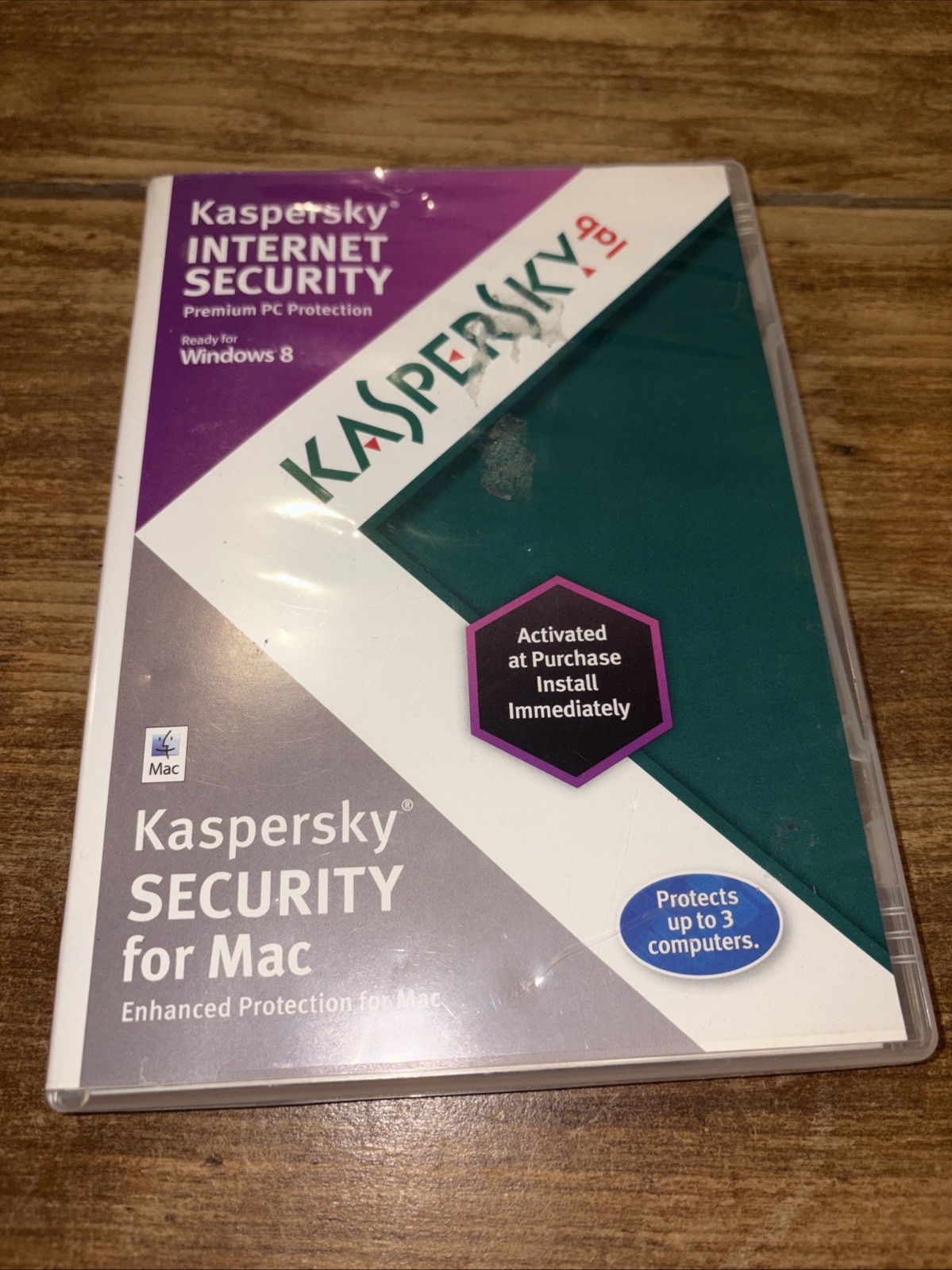Kapersky Internet Security Premium Protection Version for  Mac Used
