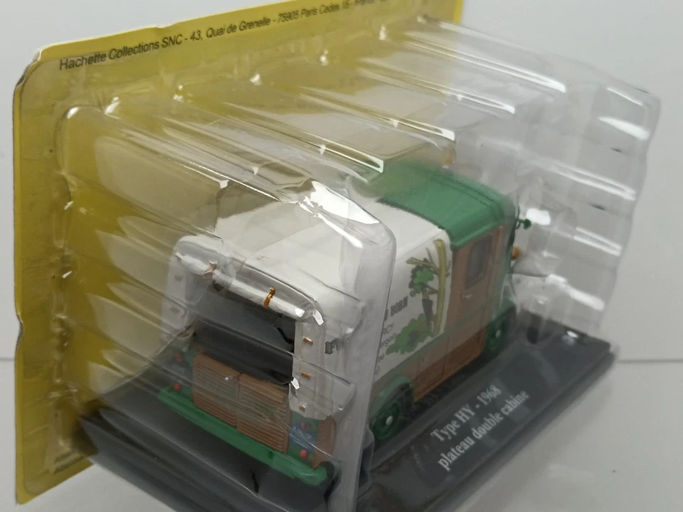 Hachette 1:43 Citroën Type HY 1968 Plateau Double Cabine Forestier - Photo 3/3