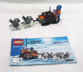 LEGO City: Arctic Icebreaker (60062) 99.9% Complete  w/ Box and Instructions