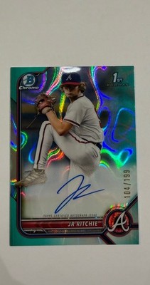 2022 Bowman Draft Jr Ritchie Aqua /199 - 1st Bowman