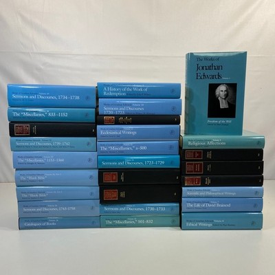 Works of Jonathan Edwards 26 Volume Set Yale University Press HCDJ Christian