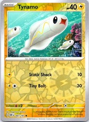 Tynamo 067/197 Obsidian Flames Reverse Holo