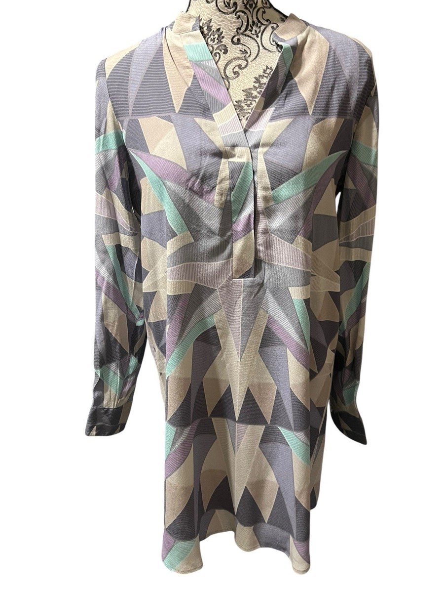 mara hoffman shirt dress Sage Flag Stripe Shirt Dress by Mara Hoffman