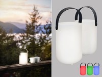 2Er SET Akku Tischlampen Ohne Stromkabel Mit Fernbedienung FüR Outdoor & Innen