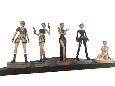 Lara Croft 5 Resin Figuren Core Design Ltd