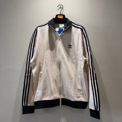Adidas Waffle Classic Track Top Wonder White Asian Fit KQ6864 | eBay