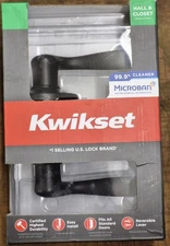 Kwikset  TUSTIN PASSAGE LEVER 720TNL Bronze Hall/Closet Door 97200-778 New