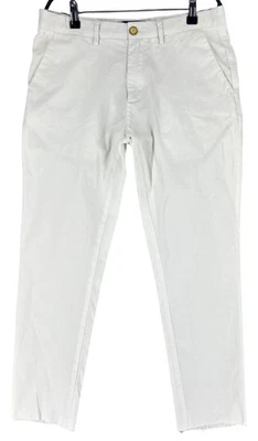 Scotch & Soda Chino Slim Homme Mott Stretch Pantalon Taille W32 L29 Blanc - Photo 1/4