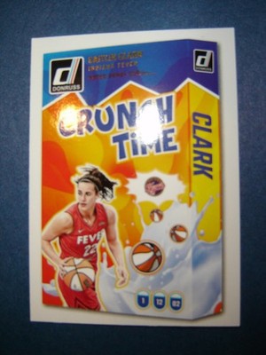 2025-26 Panini Donruss WNBA Caitlin Clark Press Proof Crunch Time Card #5