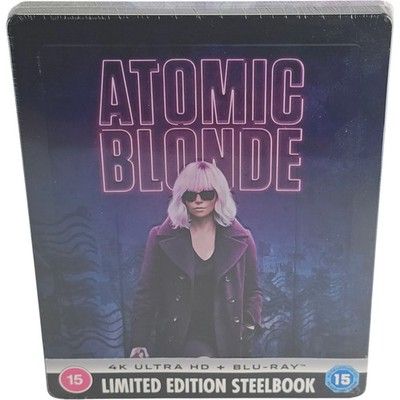 Atomic Blonde 4K Ultra HD + Blu-ray Steelbook Mit Prägung Charlize Theron 2024 B