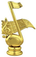Music Note Figure Chorus Band Competition Trophy Award LOW AS 2.99 ea T-164