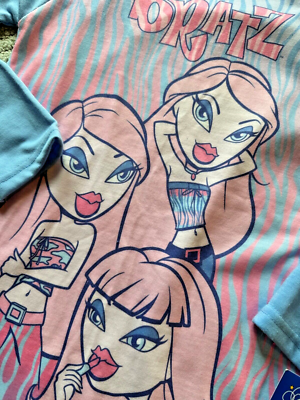 BRATZ Y2K Long Sleeve Nightgown Sz 4-5 GIRLS NWT | eBay