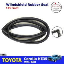 Front Windshield Rubber Seal Weatherstrip Fits Toyota Corolla KE35 Coupe 1974-81