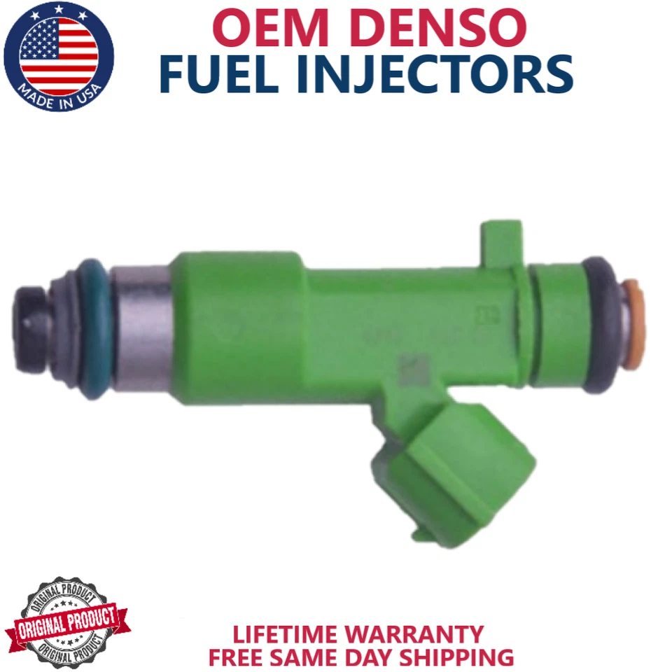 NEW x6 GENUINE DENSO FUEL INJECTORS FOR 2008-2012 Infinity EX35 3.5L V6 - Image 2 of 3