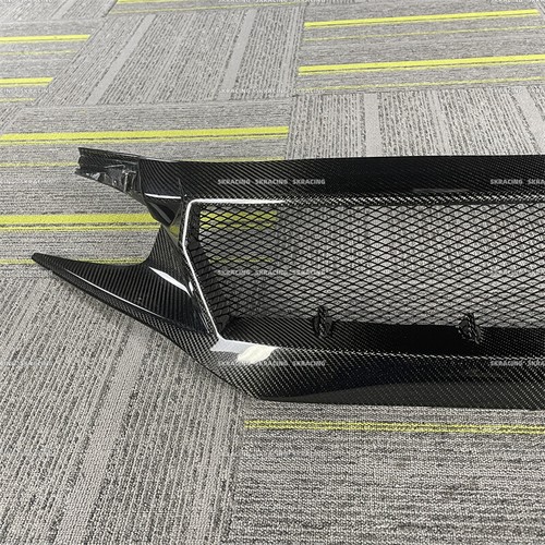 Fits For Honda Civic FK8 FC1 FK7 Real Carbon Fiber Front Center Mesh Grille Trim - Picture 19 of 37