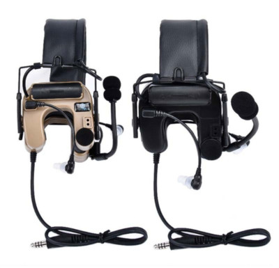 米軍　HEADSET CHESTSET 送料無料 80's 米軍 実物放出品 ヘッドフォン H 25I/U HEADSET マイク無し