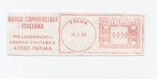 TEMATICA BANCHE - N. 2 AFFR. MECCANICHE ROSSE EMA - BANCA COMMERCIALE ITALIANA