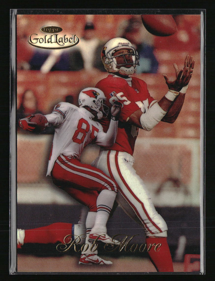 Rob Moore 1998 Topps Gold Label #2 Football Card