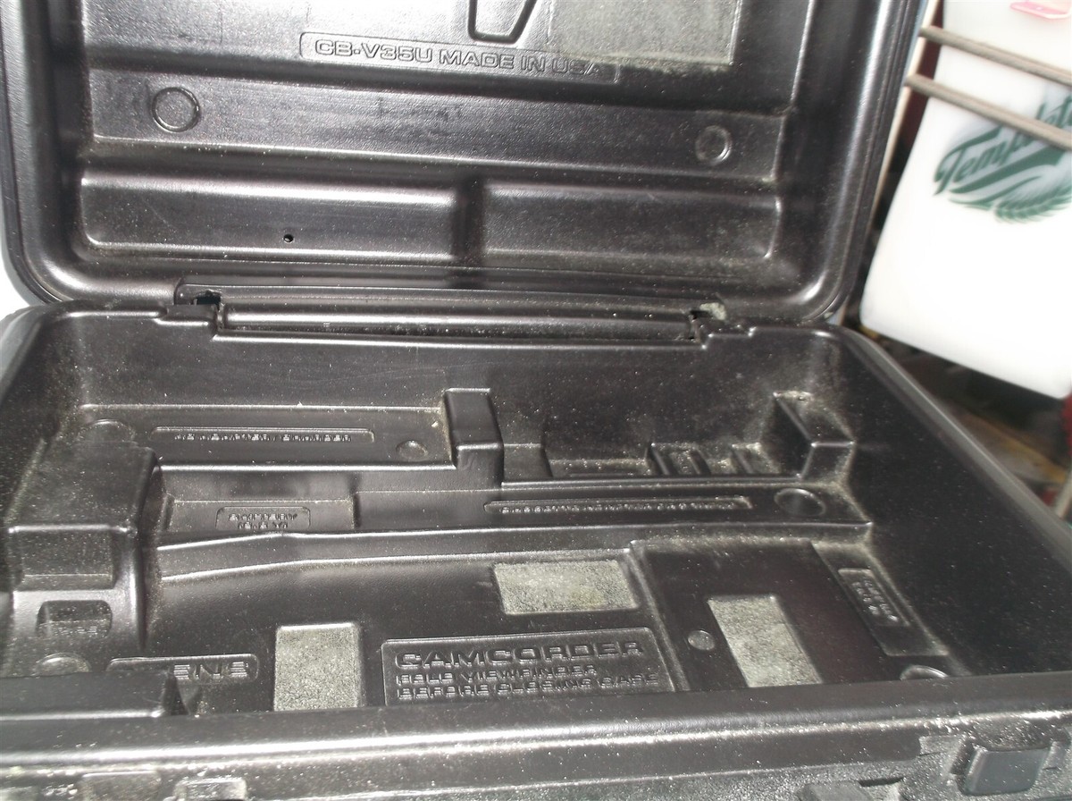 JVC CB-V35U VHS Camcorder Camera System Hard Shell Carrying Case