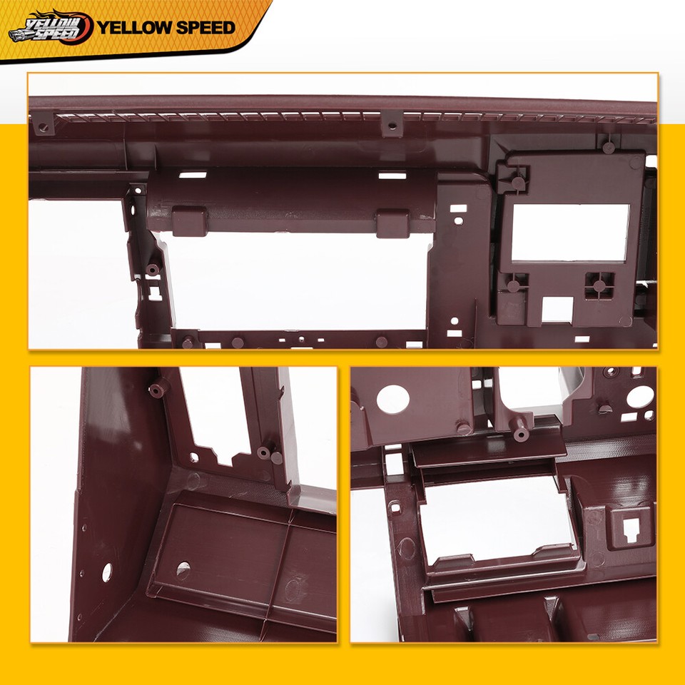 Red Dash Fuse Panel Cover For 1988-1994 Chevy & GMC Trucks, Suburban, Blazer - Custom Fit