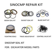 SINOCMP Service Seal Kit For Hitachi EX120-2 Excavator 4286463 4286459 4286739