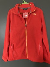 The North Face Jacket Fleece Fiery Red Boys Size XL 18/20 NEW With Tags TNF Coat