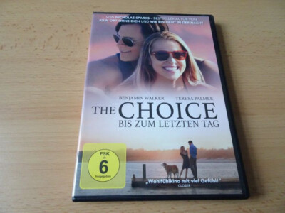 DVD The Choice - Bis zum letzten Tag - Benjamin Walker & Teresa Palmer