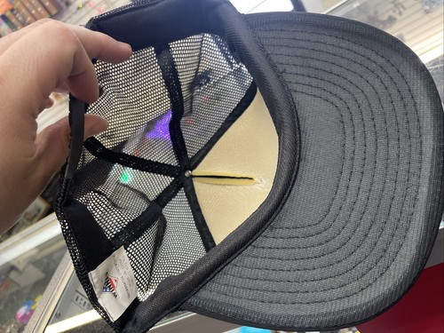 vintage motley crue hat -SNAPBACK HAT " Black Rare Dr Feel good - Picture 4 of 5