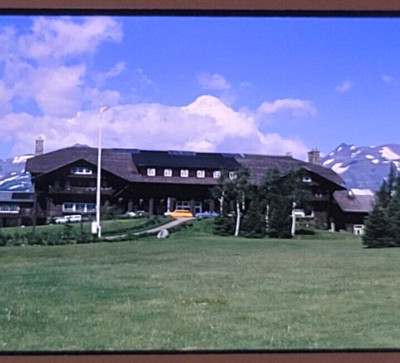 1960s Eastern Gateway Lodge Glacier National Park Montana Photo Slide Org