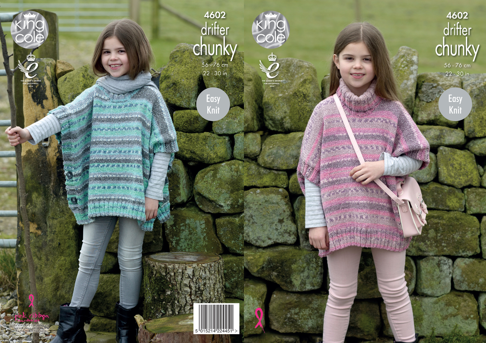 King Cole Chunky Knitting Pattern - 4602 Chunky Knitting Pattern - Image 4