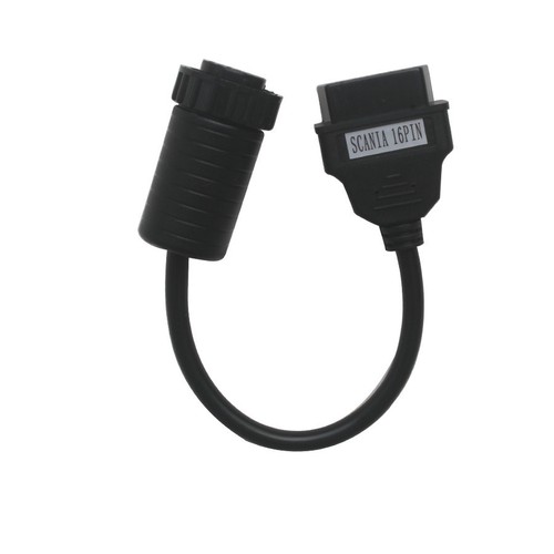Scania 16 Pin to OBD2 OBDII Cable For Delphi, AUTOCOM, CDP Trucks Diagnostic - Picture 3 of 5